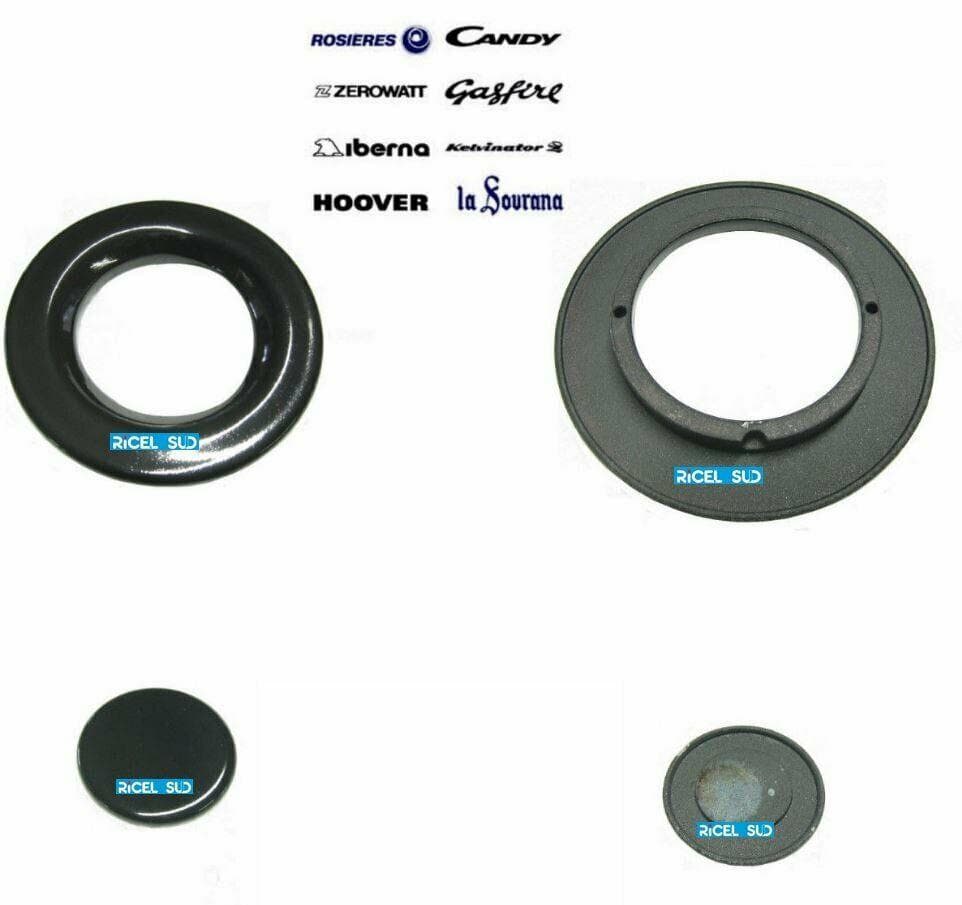 CANDY BERNA HOOVER SPARTIFIAMMA PER CUCINA A TRIPLA CORONA + CENTRALE NERO LUCIDO in prodotto EuroStore07 - Alatri, commercioVirtuoso.it