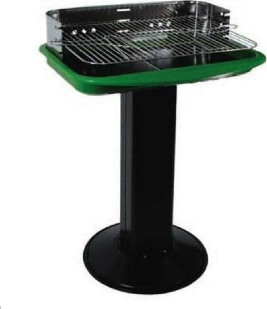 BARBECUE A CARBONE CM 57 x 35 BRACE BBQ CAMPEGGIO GAMBA CENTRALE FER 157063 in prodotto EuroStore07 - Alatri, commercioVirtuoso.it