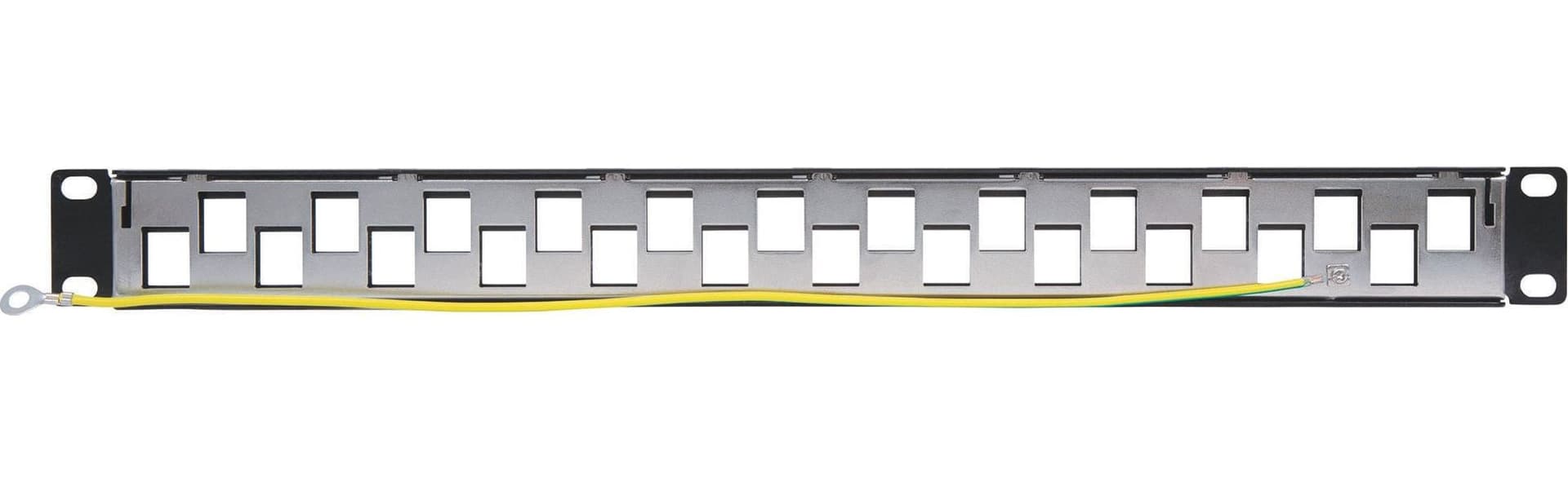 Pannello Patch Slim 1HE 24 Posti Keystone Senza Frutti Nero in Cavi Ethernet Scontolo.net - Potenza, commercioVirtuoso.it