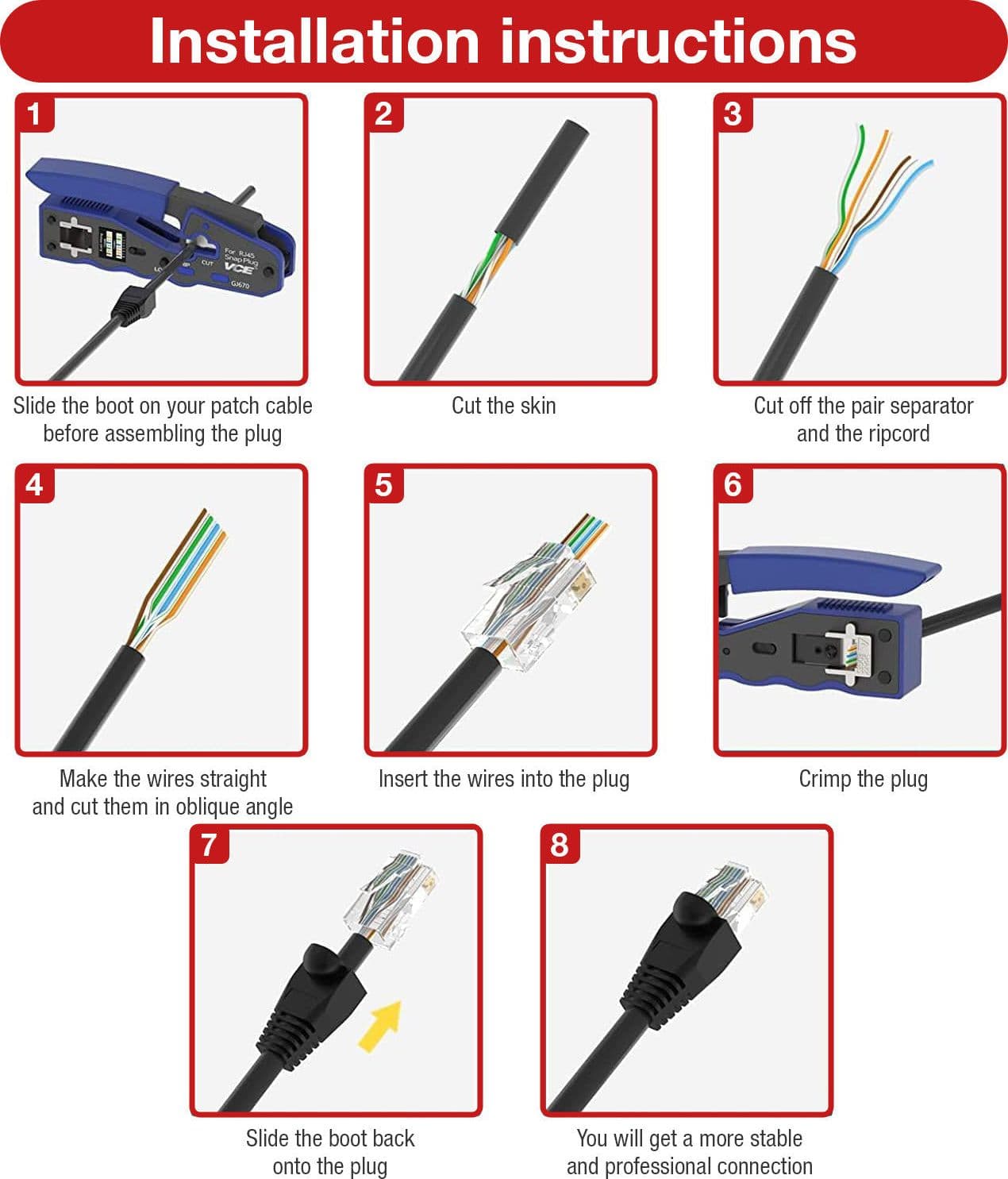 Copriconnettore per Plug RJ45 6.0 mm Grigio 10 pz in Socket Scontolo.net - Potenza, commercioVirtuoso.it
