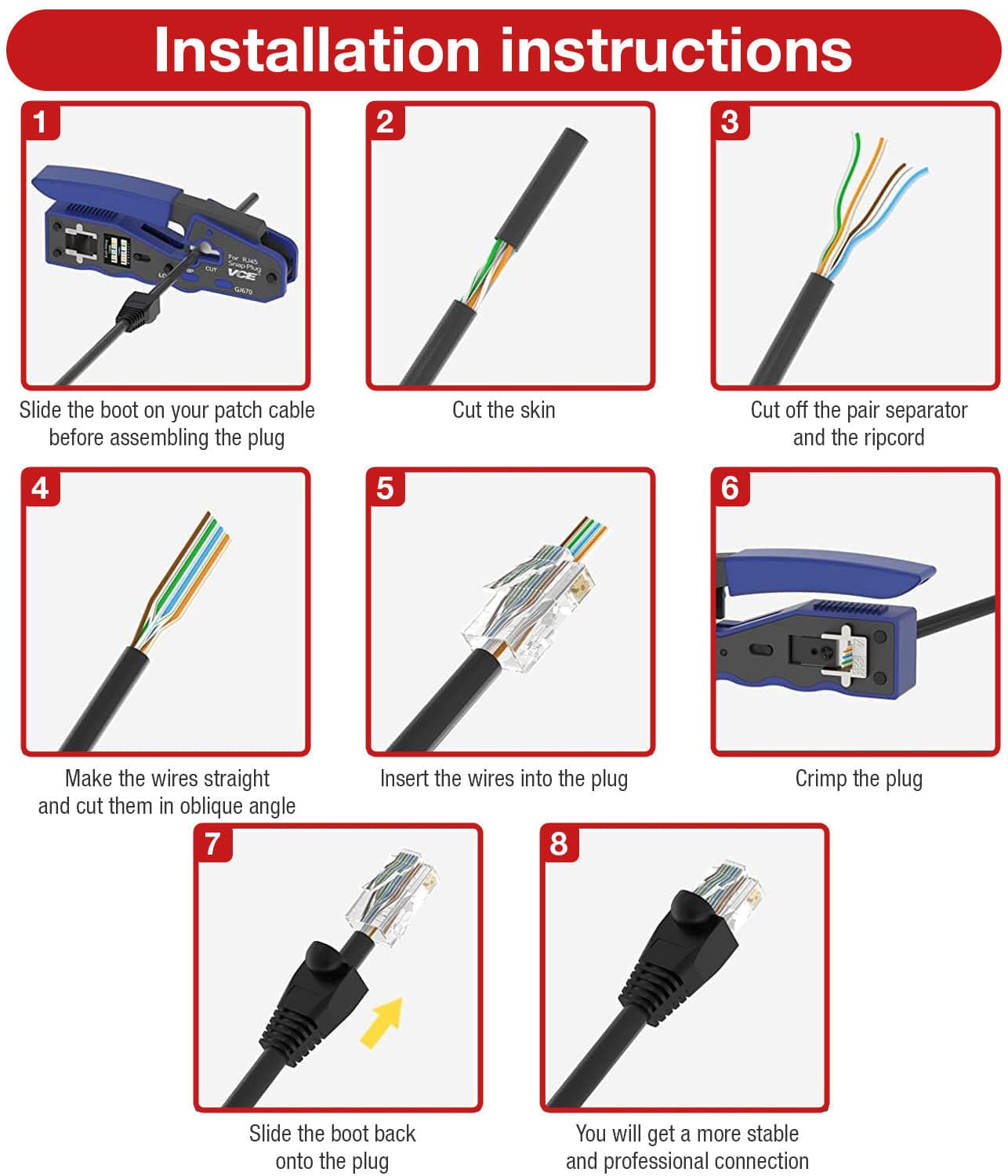 Copriconnettore per Plug RJ45 6.0 mm Grigio 10 pz in Socket Scontolo.net - Potenza, commercioVirtuoso.it