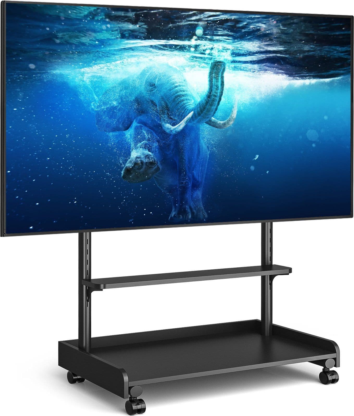 Supporto a Pavimento con Mensola per TV LCD/LED/Plasma 50-86'' in Mobili Scontolo.net - Potenza, commercioVirtuoso.it
