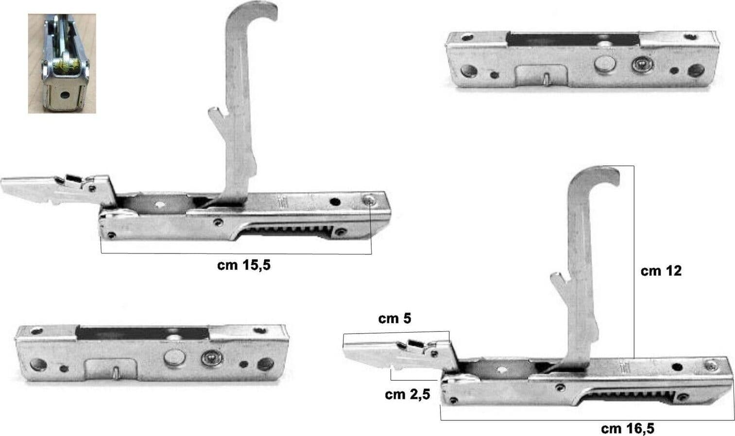 GLEM GAS / ELBA CERNIERA CERNIERE PORTA FORNO CUCINA 2 PEZZI KCF 2193 C 34 in prodotto EuroStore07 - Alatri, commercioVirtuoso.it
