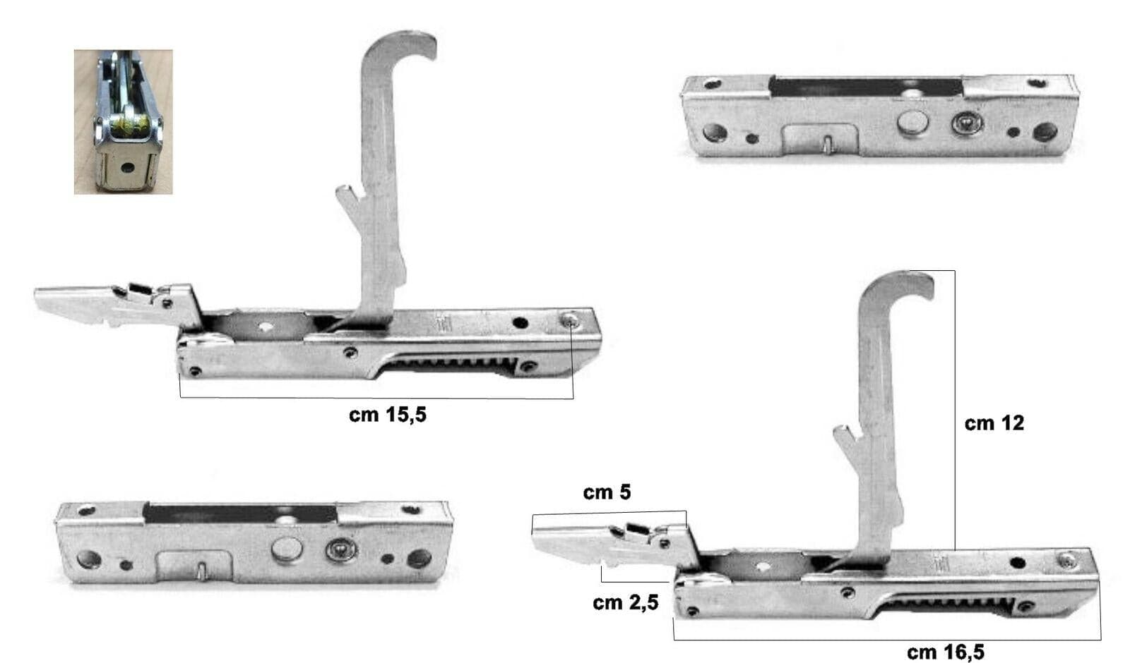 GLEM GAS / ELBA CERNIERA CERNIERE PORTA FORNO CUCINA 2 PEZZI KCF 2193 C 34 in prodotto EuroStore07 - Alatri, commercioVirtuoso.it