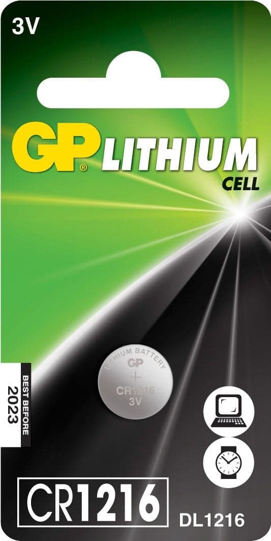 Blister 1 Batteria a bottone CR1216 in Pile monouso Scontolo.net - Potenza, commercioVirtuoso.it