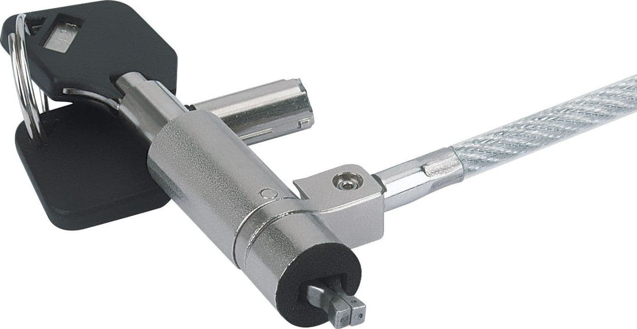 Lucchetto con Sistema di Sicurezza Wedge-Lock per Notebook Cavo 1,8m in  Scontolo.net - Potenza, commercioVirtuoso.it