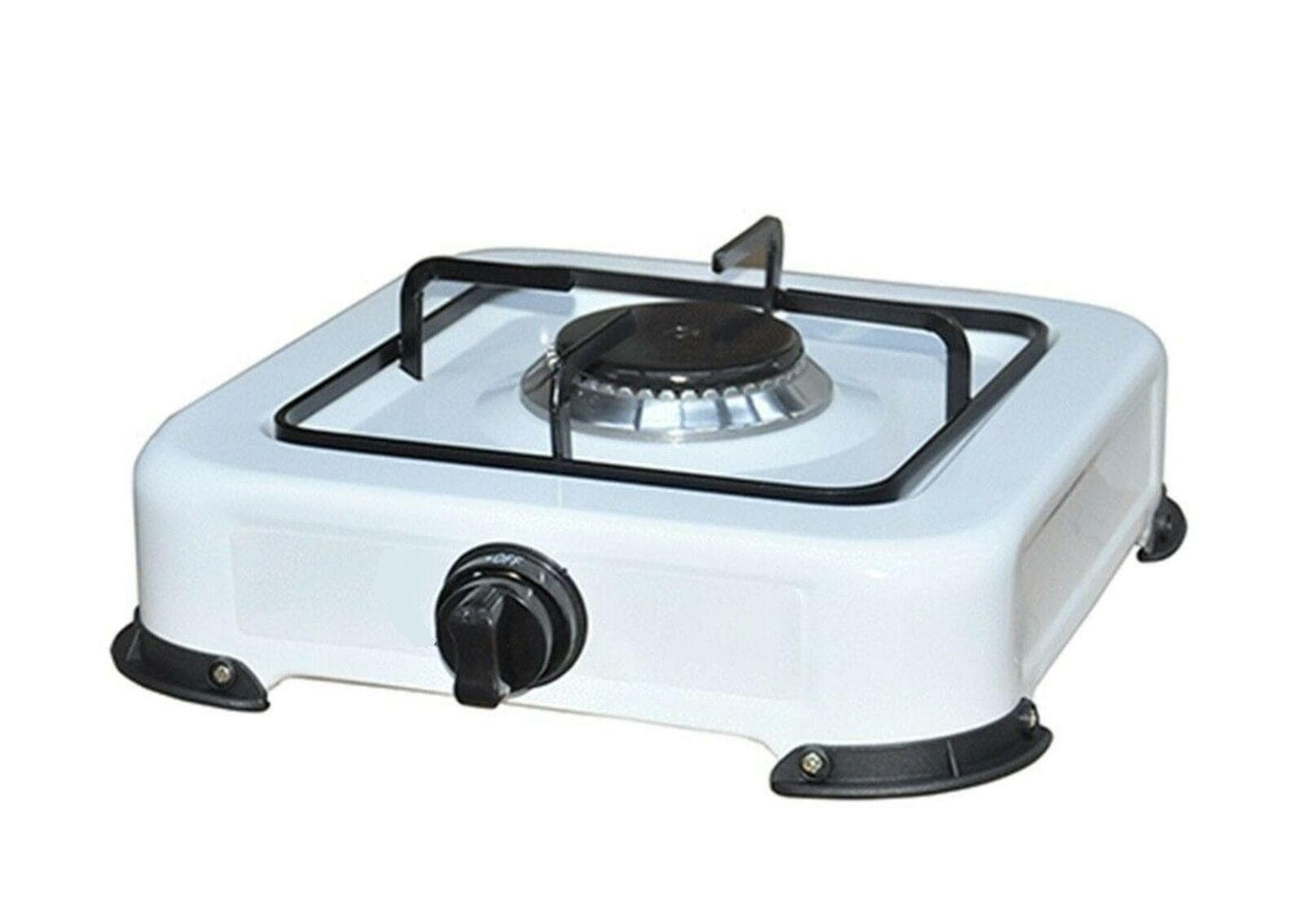 FORNELLO 1 FUOCO GAS BOMBOLA BIANCO 30 X 25 CAMPEGGIO CAMPER CASA FERR in prodotto EuroStore07 - Alatri, commercioVirtuoso.it