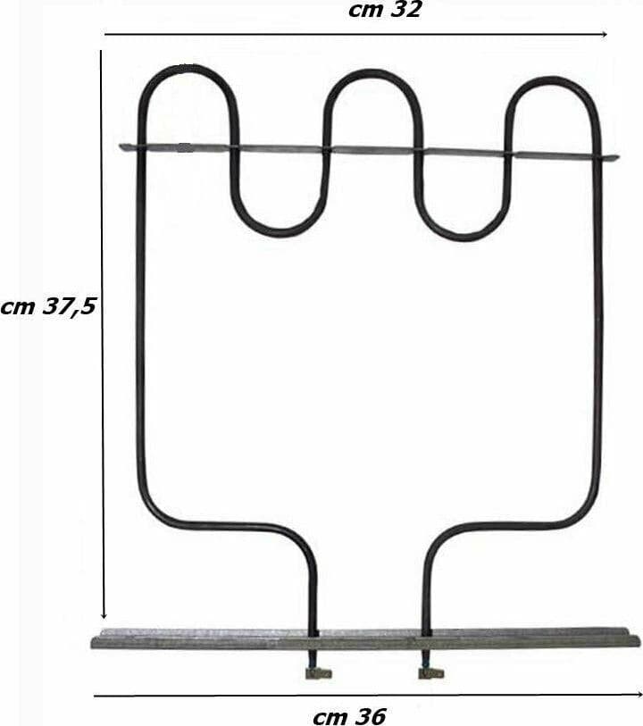 RESISTENZA INFERIORE BASE 1000W FORNO ARISTON INDESIT C00016435 C00045431 RS 52 in prodotto EuroStore07 - Alatri, commercioVirtuoso.it