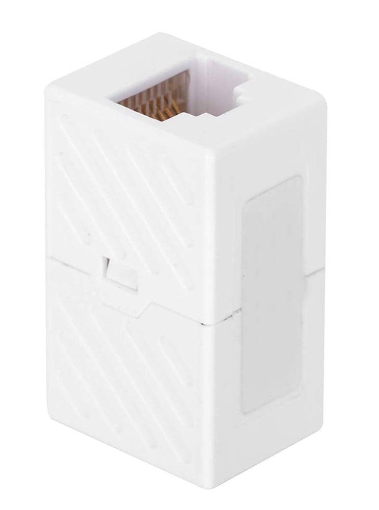 Accoppiatore Modulare Cat.6 RJ45 F/F UTP Bianco in Cavi Ethernet Scontolo.net - Potenza, commercioVirtuoso.it