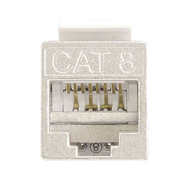 Frutto Keystone RJ45 Cat.8.1 STP Tooless in Cavi Ethernet Scontolo.net - Potenza, commercioVirtuoso.it