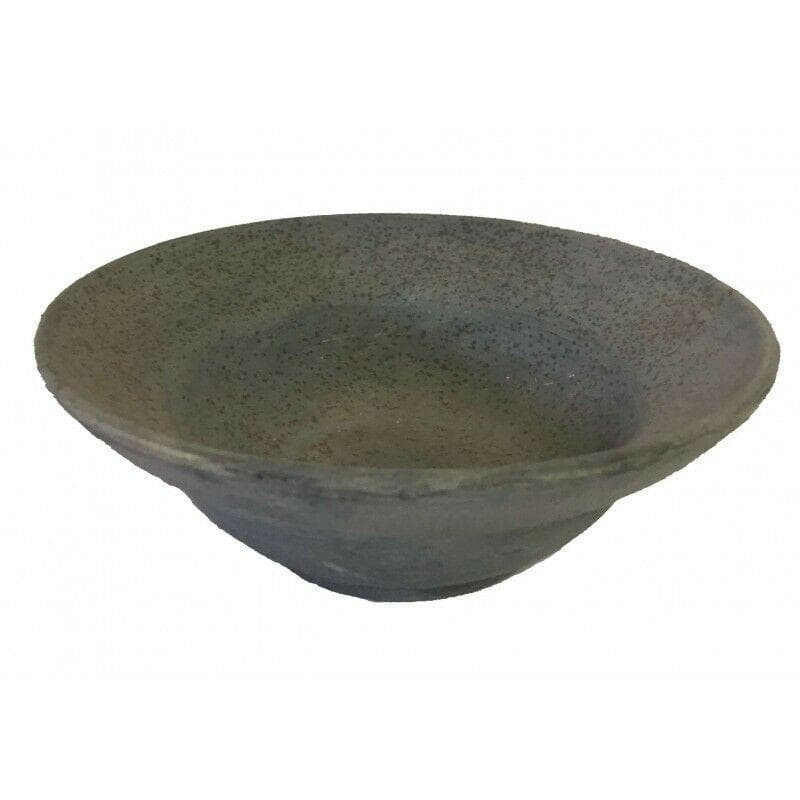 MINI VASO IN TERRACOTTA VERDE DIAM cm 15 X h 6 Bx base 6,5 CA 13 in prodotto EuroStore07 - Alatri, commercioVirtuoso.it