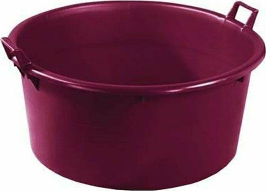 MASTELLONE CON MANICO 100 LT COLORE VINACCIA ø cm.75x33h. SOTTO SPINA FER 310901 in prodotto EuroStore07 - Alatri, commercioVirtuoso.it