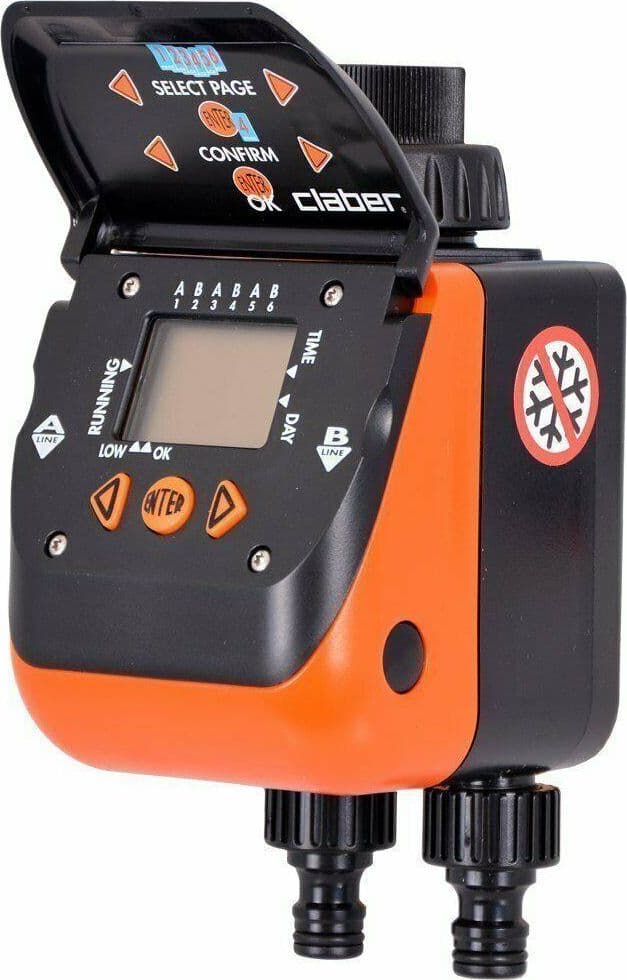 CLABER 8410 CENTRALINA PROGRAMMATORE 2 VIE AQUADUE DUPLO GIARDINO IRRIGAZIONE in prodotto EuroStore07 - Alatri, commercioVirtuoso.it