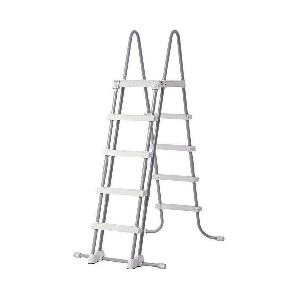 SCALETTA CM 132 PISCINA CON PIATTAFORMA INTEX 28077 BESTWAY FER 271653 in prodotto EuroStore07 - Alatri, commercioVirtuoso.it