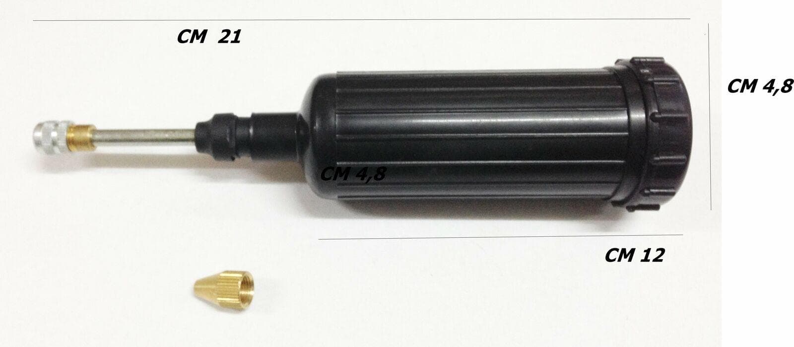 Siringa A Pressione Per Olio / Grasso Universale In Plastica X  Gr 100 Df 502424 in prodotto EuroStore07 - Alatri, commercioVirtuoso.it