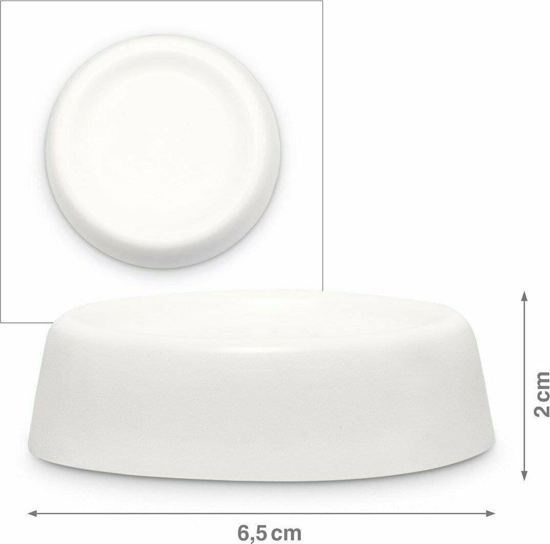 PIEDINI SUPPORTI ANTI VIBRAZIONI LAVATRICE ASCIUGATRICE UNIVERSALI 4 PZ - OM in prodotto EuroStore07 - Alatri, commercioVirtuoso.it