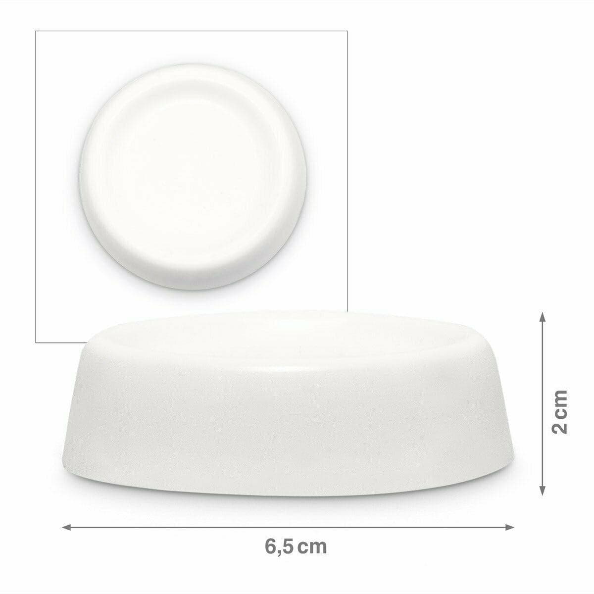 PIEDINI SUPPORTI ANTI VIBRAZIONI LAVATRICE ASCIUGATRICE UNIVERSALI 4 PZ - OM in prodotto EuroStore07 - Alatri, commercioVirtuoso.it