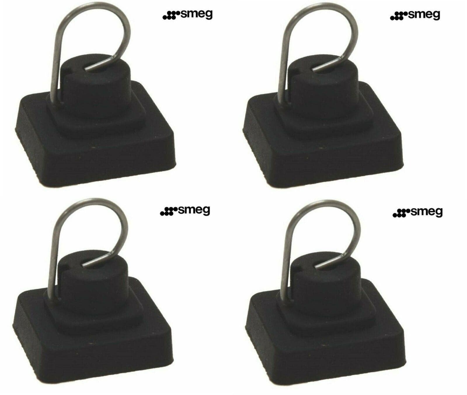 4 GOMMINI SMEG GRIGLIE PIANO COTTURA PARACOLPI NO GRAFFI 694010259 in prodotto EuroStore07 - Alatri, commercioVirtuoso.it