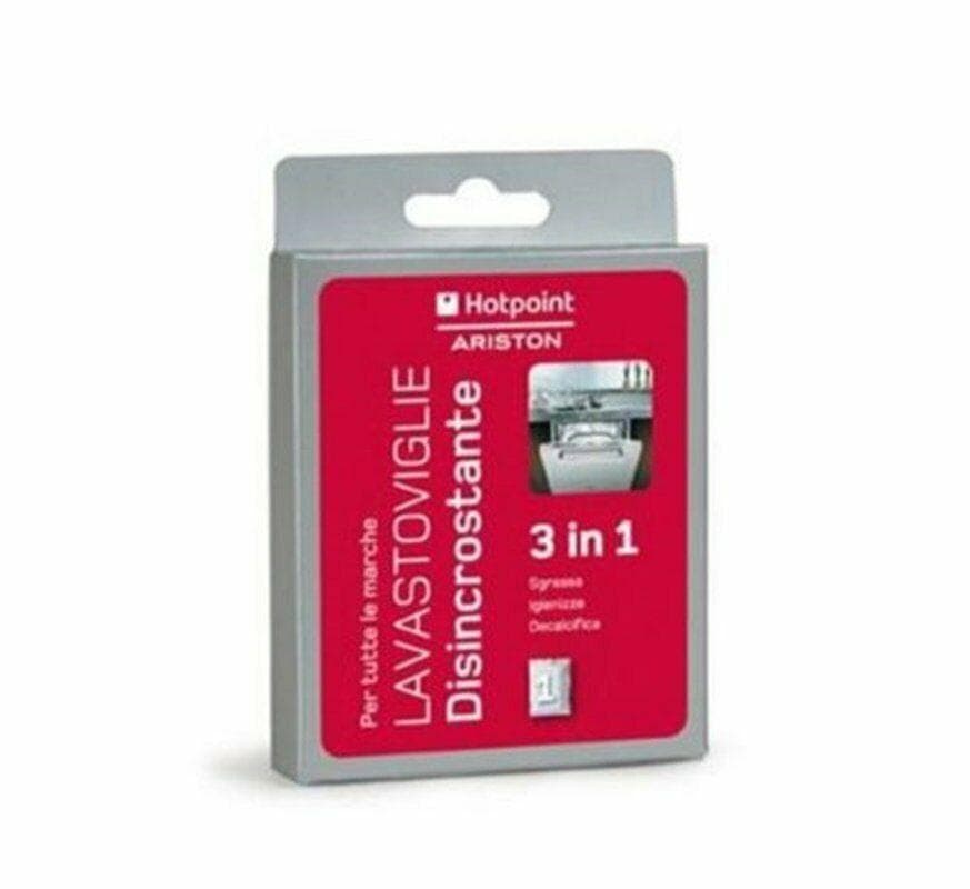 Disincrostante universale lavastoviglie 1 BUSTA confezione HOTPOINT C00090956 in prodotto EuroStore07 - Alatri, commercioVirtuoso.it