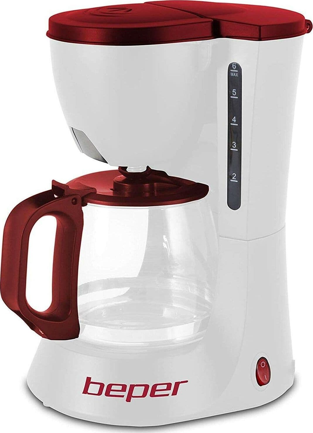 BEPER Macchina Caffe Americano, 600 W, 6 Cups [Classe di efficienza energetica B in prodotto EuroStore07 - Alatri, commercioVirtuoso.it