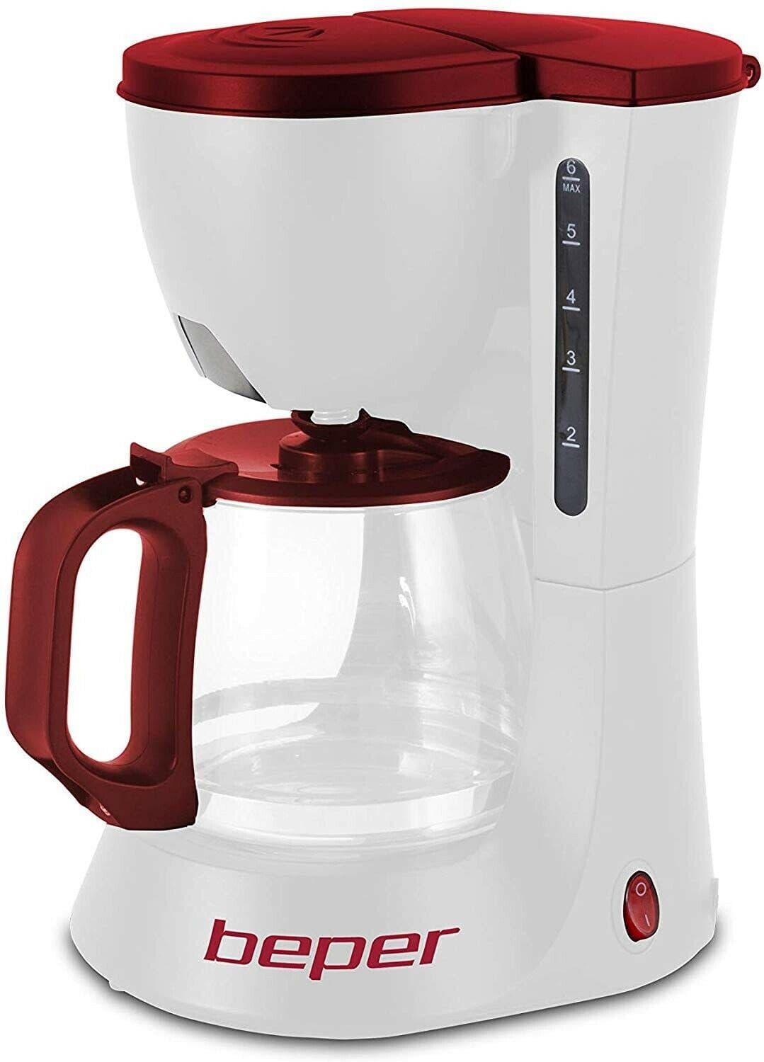 BEPER Macchina Caffe Americano, 600 W, 6 Cups [Classe di efficienza energetica B in prodotto EuroStore07 - Alatri, commercioVirtuoso.it