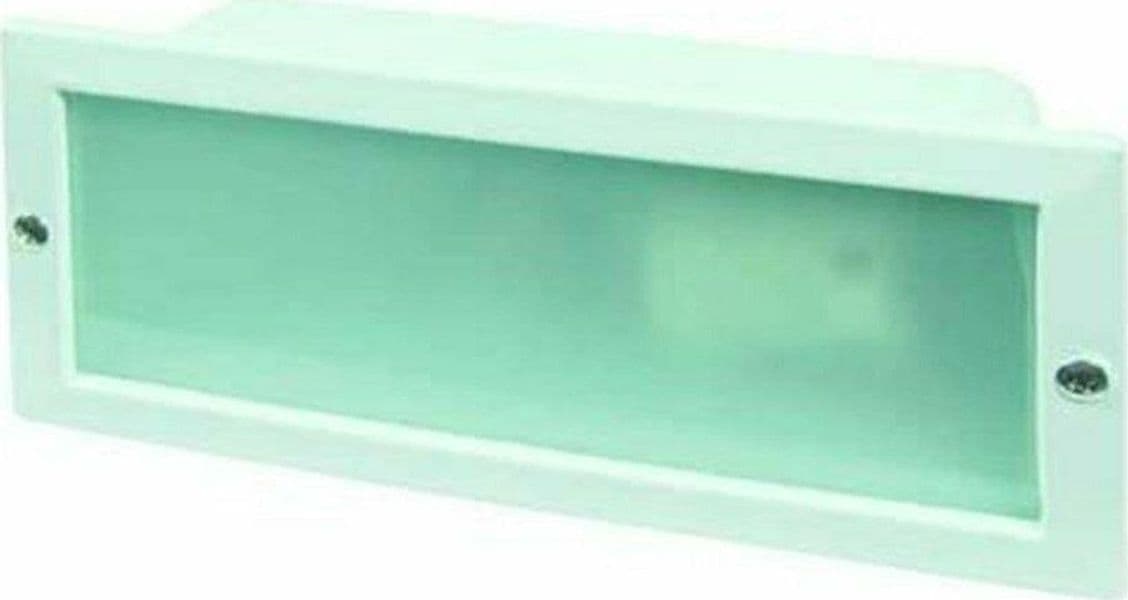 FARETTO BIANCO INCASSO RETTANGOLARI ALLUMINIO PER ESTERNO 23 X 100 FER 102865 in prodotto EuroStore07 - Alatri, commercioVirtuoso.it