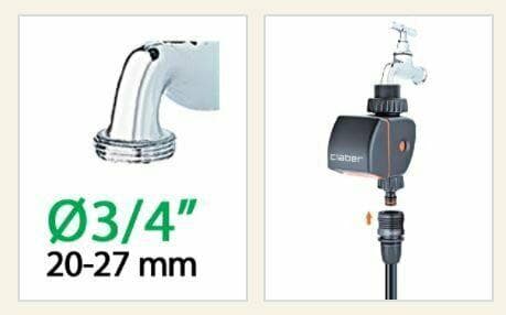 CLABER 8423 CENTRALINA SELECT PROGRAMMATORE IRRIGAZIONE GIARDINO VASI DF 6155530 in prodotto EuroStore07 - Alatri, commercioVirtuoso.it