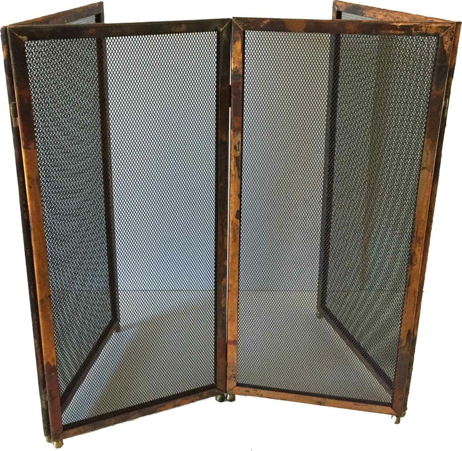 PARASCINTILLE 4 ANTE IN RAME CM 100 X 45 H - CM 24 in prodotto EuroStore07 - Alatri, commercioVirtuoso.it