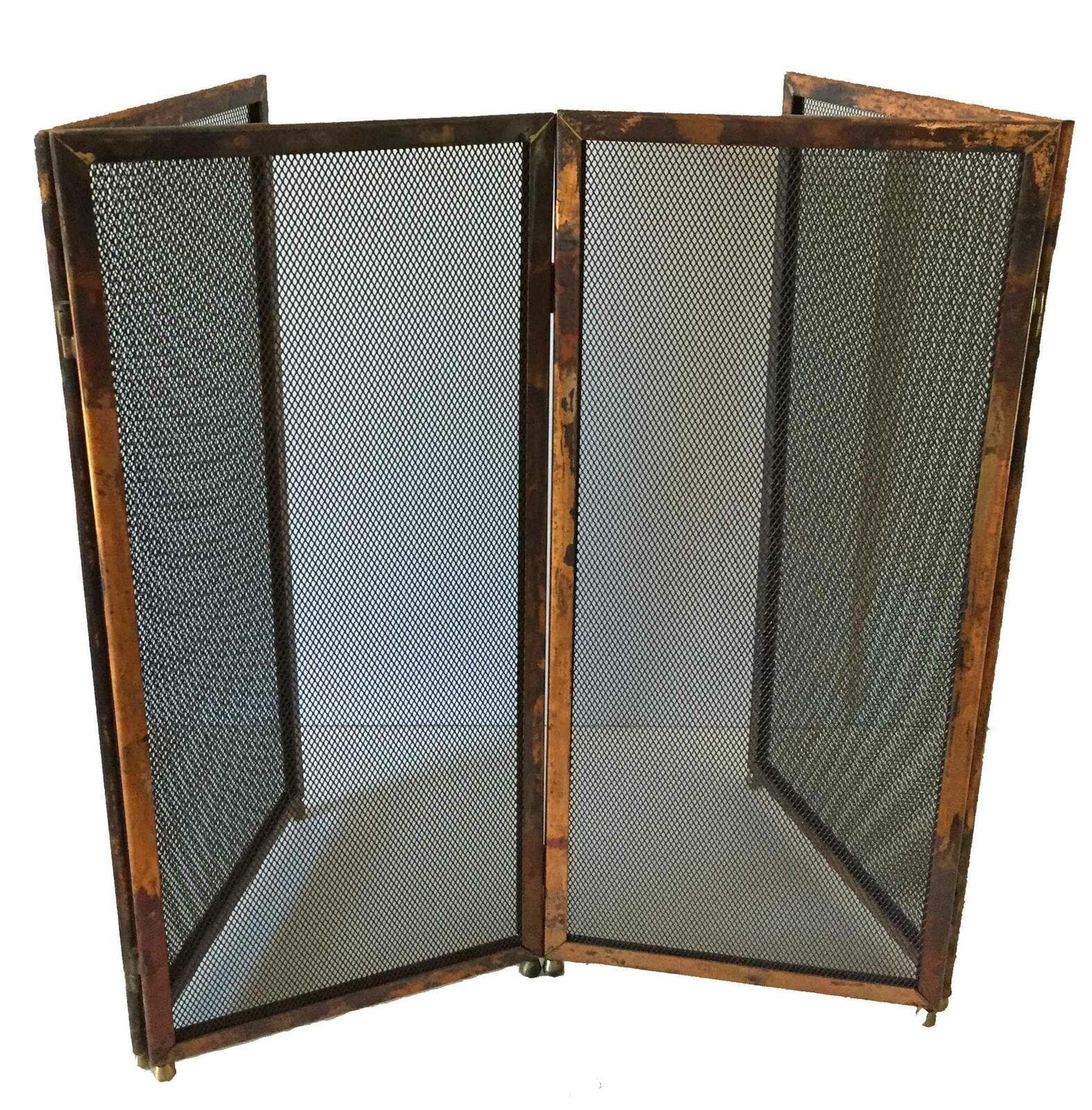 PARASCINTILLE 4 ANTE IN RAME CM 100 X 45 H - CM 24 in prodotto EuroStore07 - Alatri, commercioVirtuoso.it