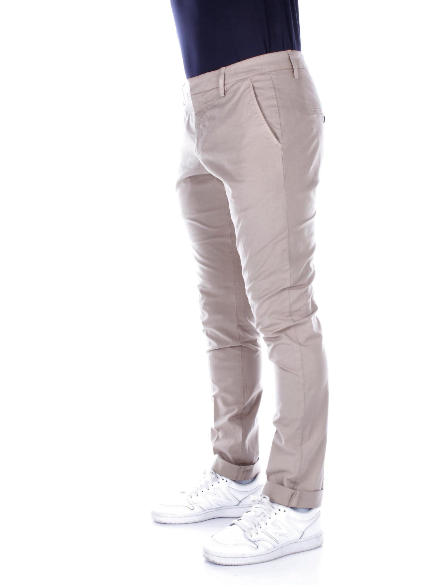 Dondup Pantaloni Beige da uomo in Pantaloni Drestige - Casamassima, commercioVirtuoso.it