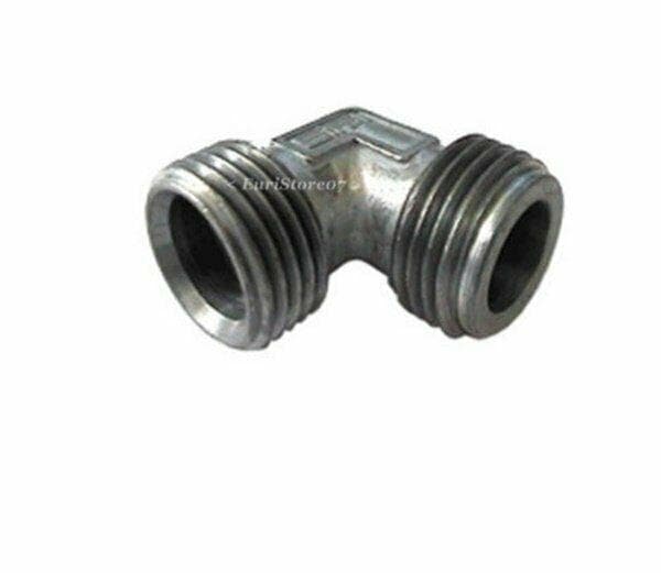 RACCORDO TUBO INOX CUCINA GAS 1/2 MASCHIO + MASCHIO ALLOGGIO OGIVA OTTONE dm 14 in prodotto EuroStore07 - Alatri, commercioVirtuoso.it
