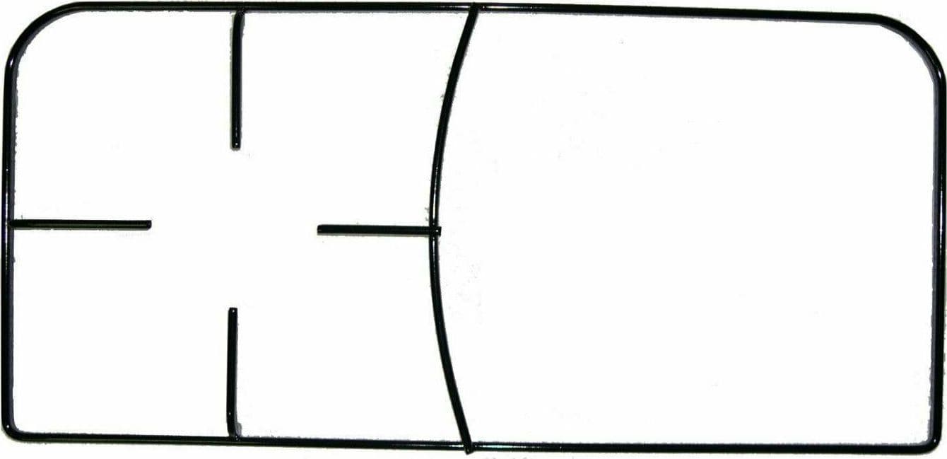 GRIGLIA PER CUCINA SMALTATA NERA ARISTON 1 FUOCO CM 54,3 X 25,3 P 298 in prodotto EuroStore07 - Alatri, commercioVirtuoso.it