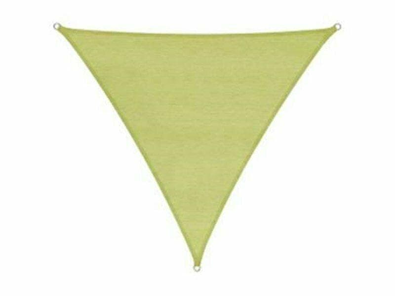 TENDA PARASOLE VELA MT 5 X 5 X 5 TRIANGOLO BEIGE POLIESTERE 180gr/Mq FE 296540 in prodotto EuroStore07 - Alatri, commercioVirtuoso.it