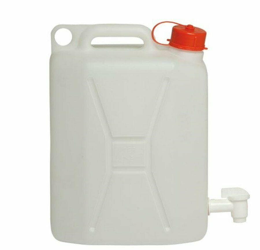TANICA CON RUBINETTO PLASTICA 20 LT ACQUA OLIO VINO OLIO PER ALIMENTI FE 30946 in prodotto EuroStore07 - Alatri, commercioVirtuoso.it