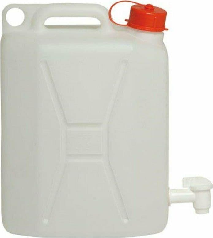 TANICA CON RUBINETTO PLASTICA 10 LT ACQUA OLIO VINO OLIO PER ALIMENTI FE 156554 in prodotto EuroStore07 - Alatri, commercioVirtuoso.it