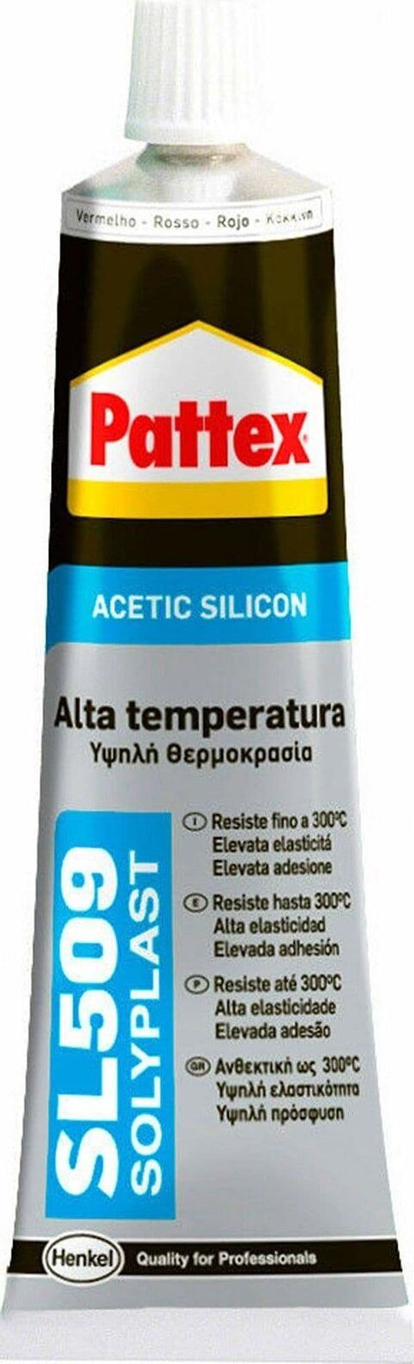 Pattex Silicone Sl 509 Per Alta Temperatura Rosso Ml.70 Df 900762 in prodotto EuroStore07 - Alatri, commercioVirtuoso.it