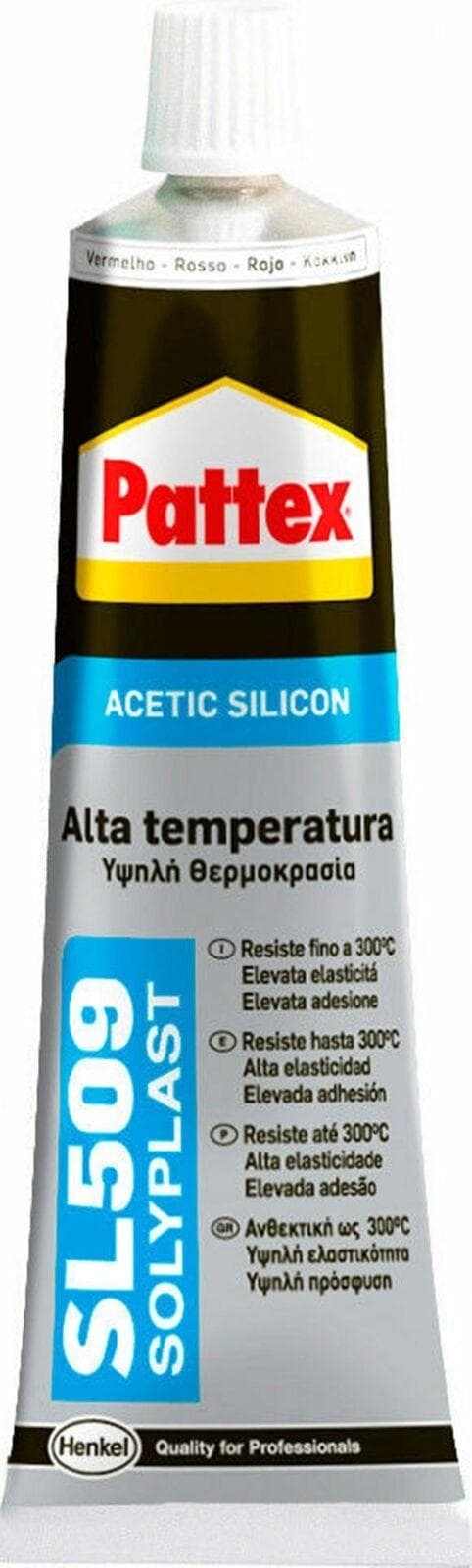 Pattex Silicone Sl 509 Per Alta Temperatura Rosso Ml.70 Df 900762 in prodotto EuroStore07 - Alatri, commercioVirtuoso.it
