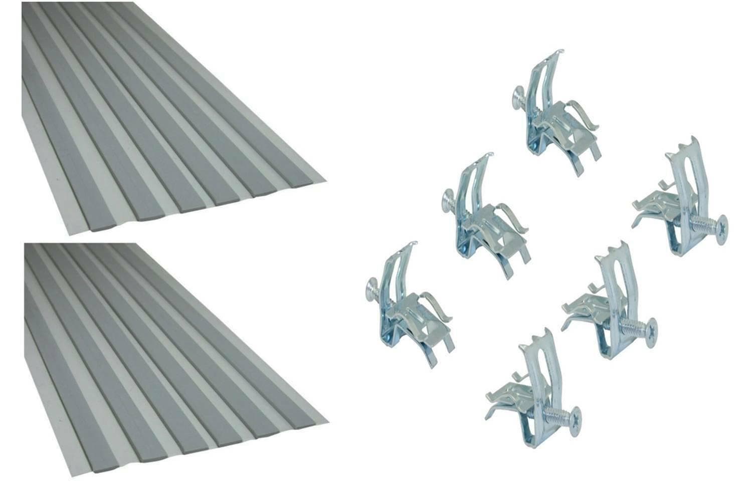 8 Ganci Staffe + 2 Pz Stucco Pasta Fissaggio Lavelli Acciaio Inox Universale Lc50 in prodotto EuroStore07 - Alatri, commercioVirtuoso.it