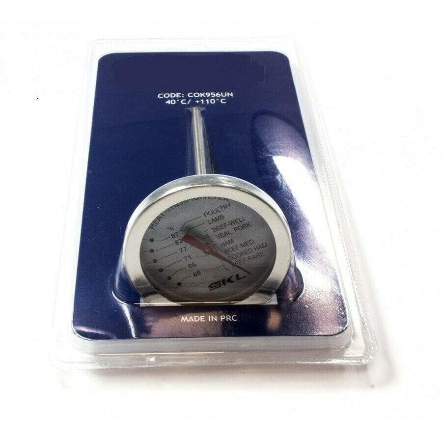 TERMOMETRO PER ALIMENTI ACCIAIO SONDA PER ALIMENTI C/SONDA 40/+110° OM COK956UN in prodotto EuroStore07 - Alatri, commercioVirtuoso.it