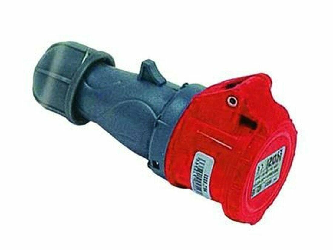 PRESA INDUSTRIALE VOLANTE ROSSA 3 POLI + TER + NEU IP44 16 A 220 VOLT FE 271851 in prodotto EuroStore07 - Alatri, commercioVirtuoso.it