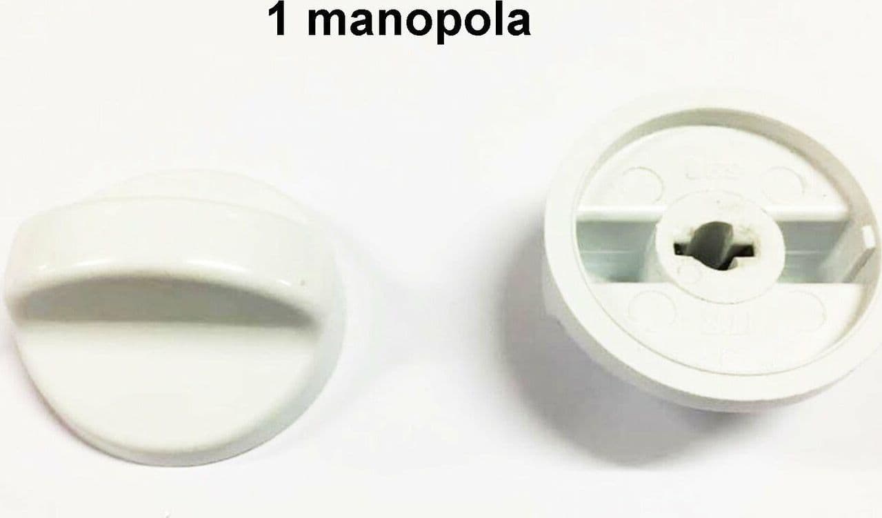 MANOPOLA CUCINA A GAS UNIVERSALE BIANCA PASSO MM 6 GAMBO INCASS- 4 MM 1 PZ M7024 in prodotto EuroStore07 - Alatri, commercioVirtuoso.it