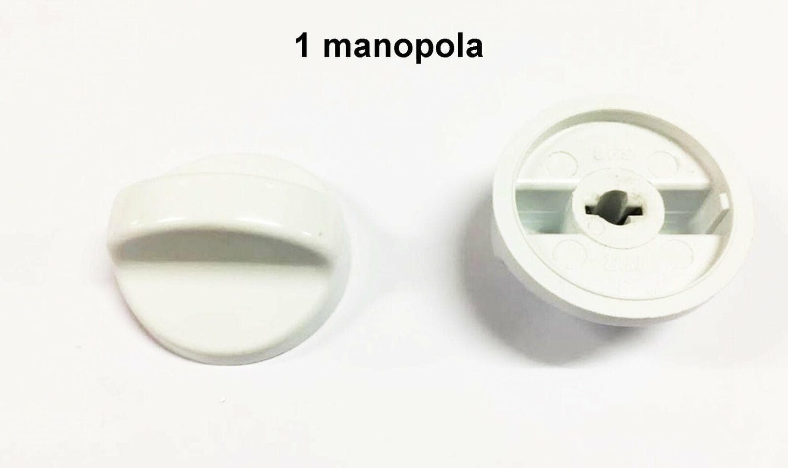 MANOPOLA CUCINA A GAS UNIVERSALE BIANCA PASSO MM 6 GAMBO INCASS- 4 MM 1 PZ M7024 in prodotto EuroStore07 - Alatri, commercioVirtuoso.it