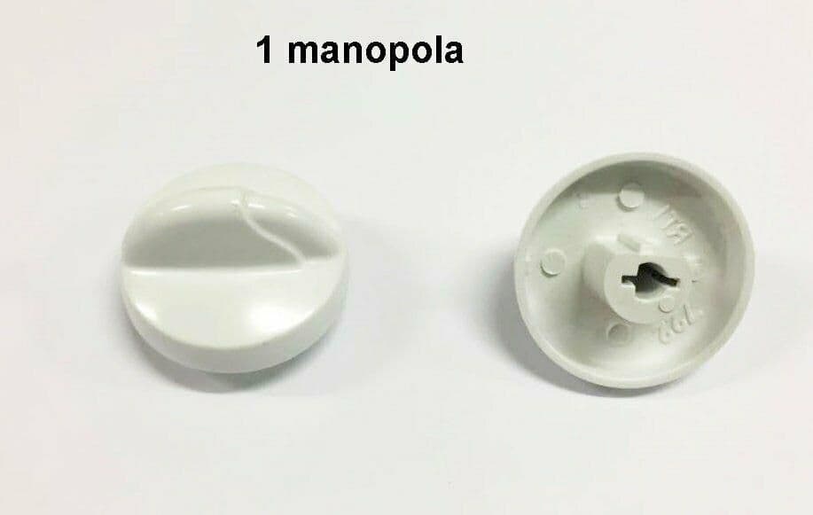 MANOPOLA CUCINA GAS UNIVERSALE BIANCA PASSO MM 6 GAMBO LUNGO + 7 MM 1 PZ M 7028 in prodotto EuroStore07 - Alatri, commercioVirtuoso.it