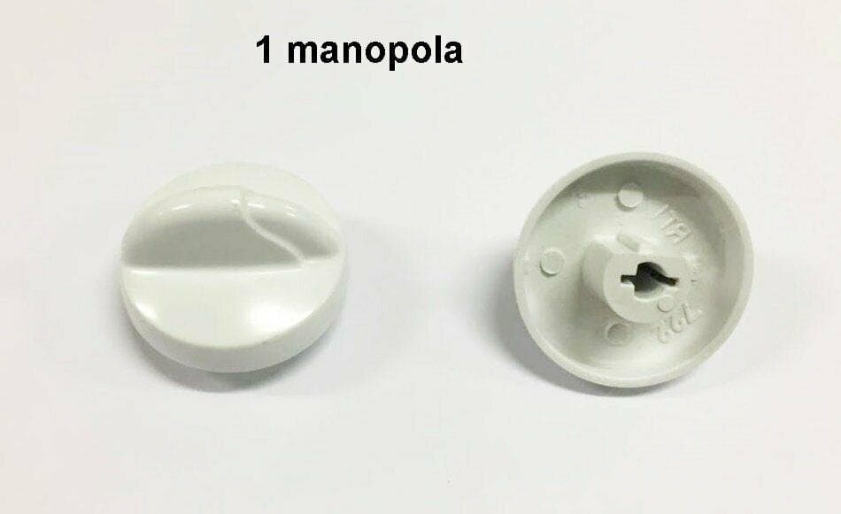 MANOPOLA CUCINA GAS UNIVERSALE BIANCA PASSO MM 6 GAMBO LUNGO + 7 MM 1 PZ M 7028 in prodotto EuroStore07 - Alatri, commercioVirtuoso.it