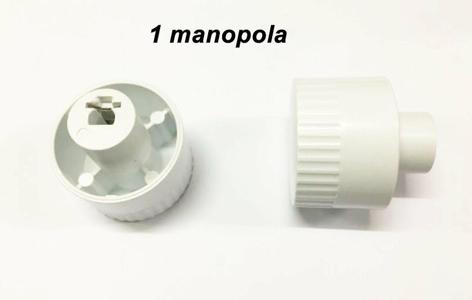 MANOPOLA CUCINA A GAS UNIVERSALE BIANCA PASSO MM 6 GAMBO ALTO + 10 MM 1 PZ M7032 in prodotto EuroStore07 - Alatri, commercioVirtuoso.it