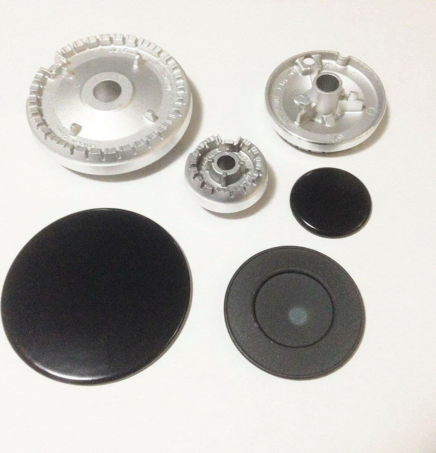 ARISTON INDESIT SPARTIFIAMMA + BRUCIATORI CUCINA GAS NERO LUCIDO 3 FUOCH S 2723 in prodotto EuroStore07 - Alatri, commercioVirtuoso.it