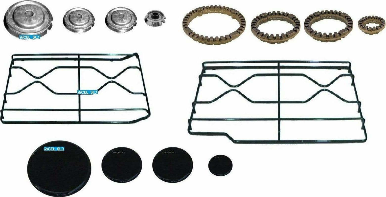 KIT RINNOVO ADATTO ARISTON X PF640 GRIGLIE + BRUCIATORI COMPLETI P 0256 S 231 in prodotto EuroStore07 - Alatri, commercioVirtuoso.it