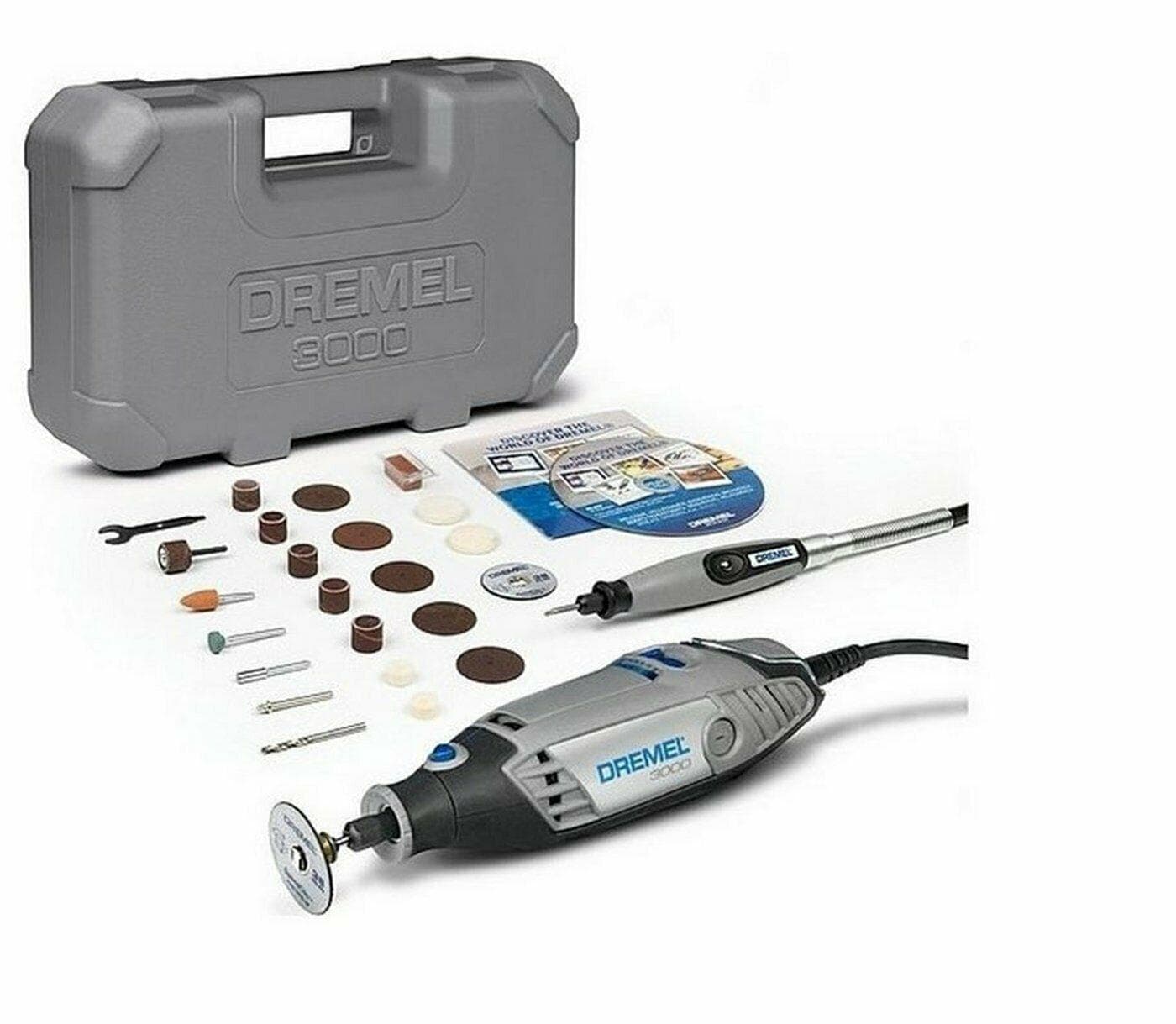 DREMEL MINIUTENSILE 130W CON 25 ACCESSORI (SERIES 3000JS) FERR 32582 in prodotto EuroStore07 - Alatri, commercioVirtuoso.it