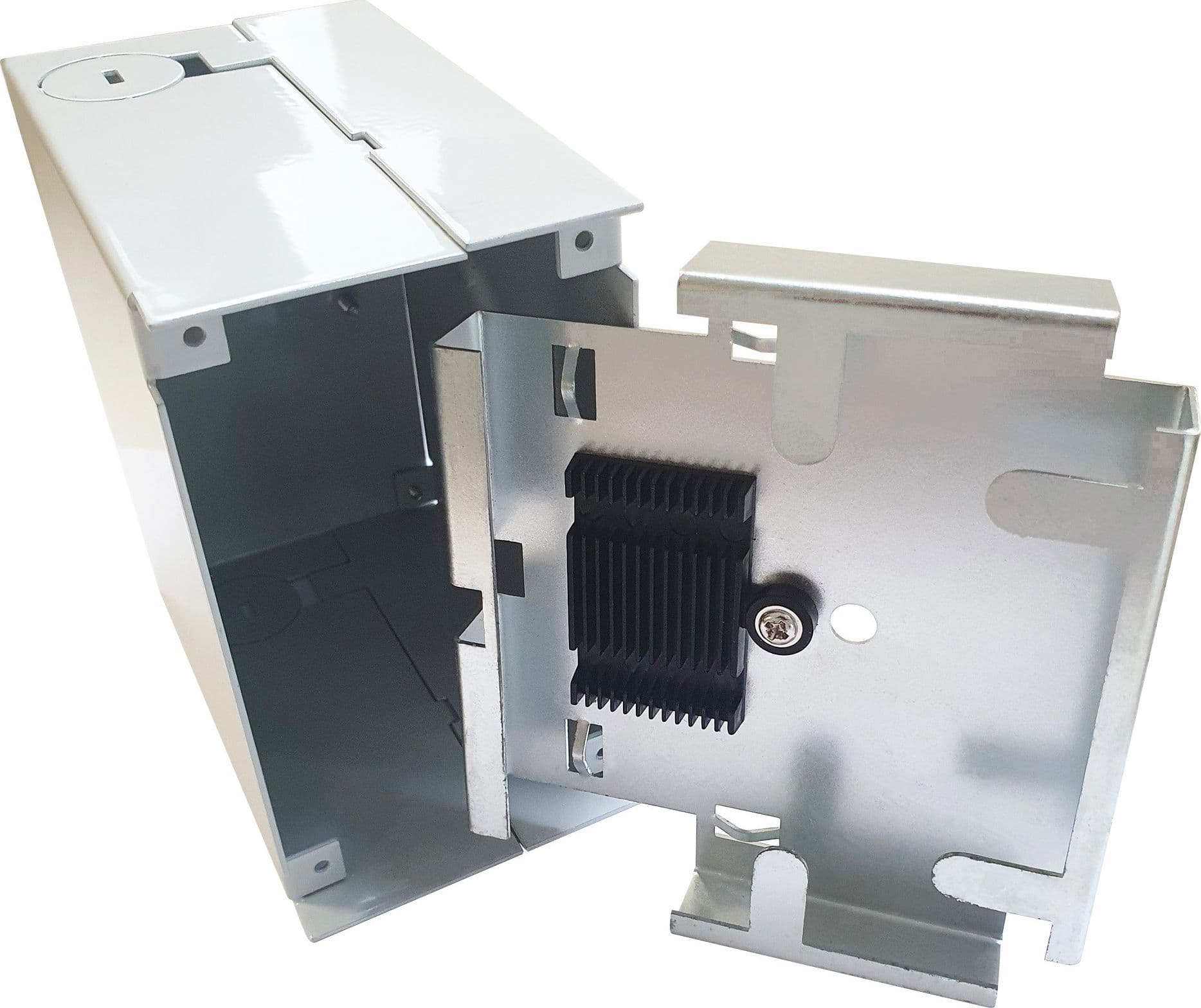Mini Box Ottico su Barra DIN senza Pannello Frontale in Convertitori D-A Scontolo.net - Potenza, commercioVirtuoso.it