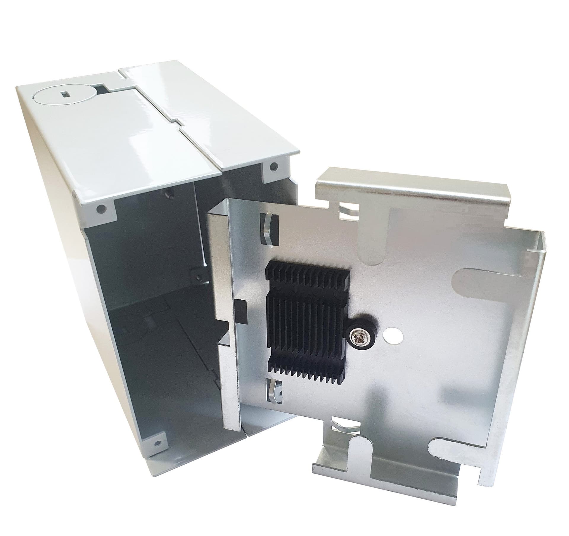 Mini Box Ottico su Barra DIN senza Pannello Frontale in Convertitori D-A Scontolo.net - Potenza, commercioVirtuoso.it